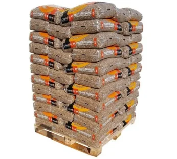 Pellet di legno CREPITO – 1 pallet da 72 sacchi da 15 kg