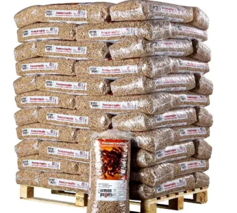 Pellet tedeschi – pallet da 72 sacchi da 15 kg ciascuno (1.080 kg) – ENplus A1