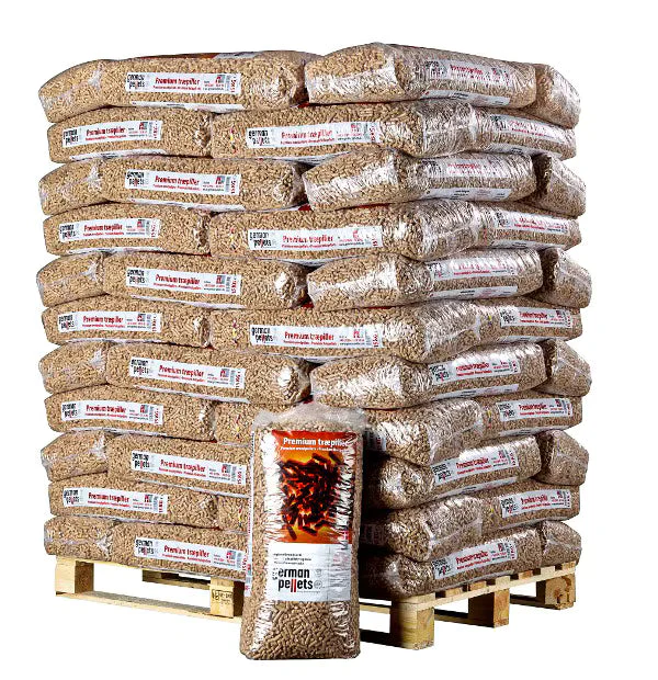 Pellet tedeschi – pallet da 72 sacchi da 15 kg ciascuno (1.080 kg) – ENplus A1