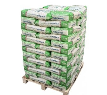 975 kg di pellet di legno di conifere tedeschi “EPH” in sacchi di carta, consegna inclusa